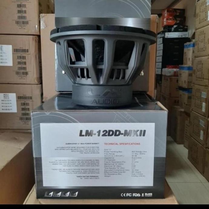 SUBWOFER LM AUDIO -12 DD-MK II