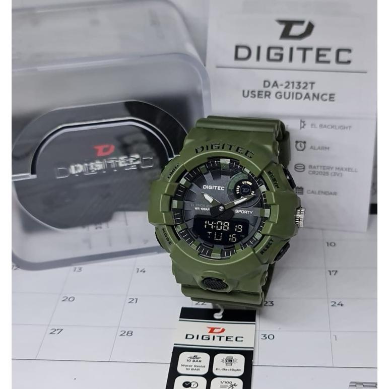 TERBARU Jam Tangan DIGITEC DG 2132 / DG-2132T / DG2132 T / DG2132 / DG 2132T Digitec Original Sport 