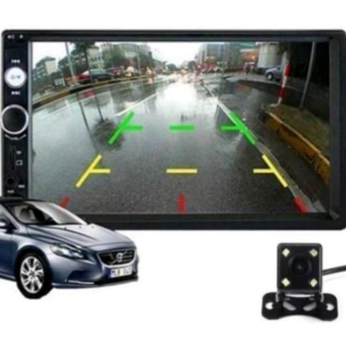 Head Unit Double Din Mobil VIOS GEN 3 Dan Kamera Mundur