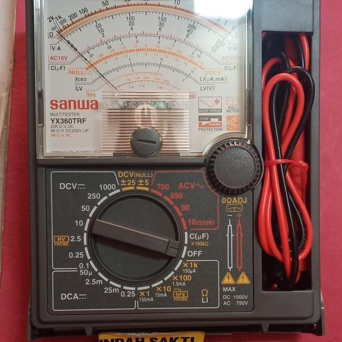 TERMURAH - Sanwa YX360TRF Multitester analog - analog multitester