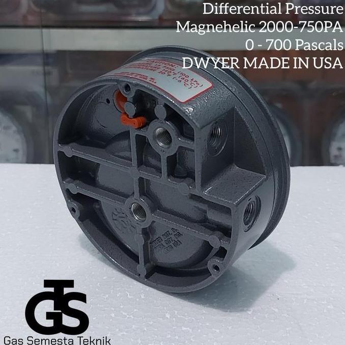 DWYER MAGNEHELIC 2000-750PA | MAGNEHELIC 0 - 700 PASCALS DWYER USA