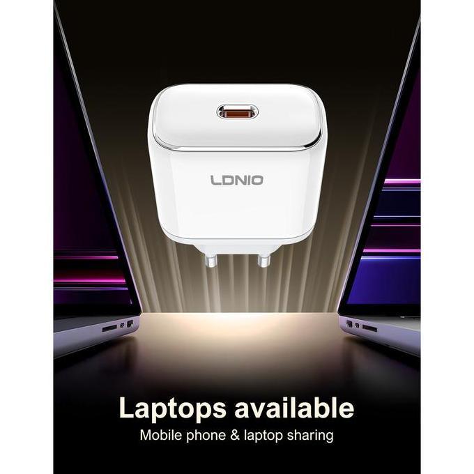 Travel Wall Charger LDNIO Q1415 45W GaN Technology PD/QC3.0 Laptop Available Super Fast Charging