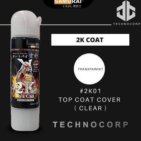 NEW Cat Semprot SAMURAI PAINT 2K01 TOP COAT CLEAR 2K / ANTI GORES CLEAR