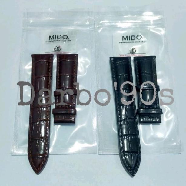 Strap Tali Kulit Jam Tangan Mido Tali Kulit Jam Mido