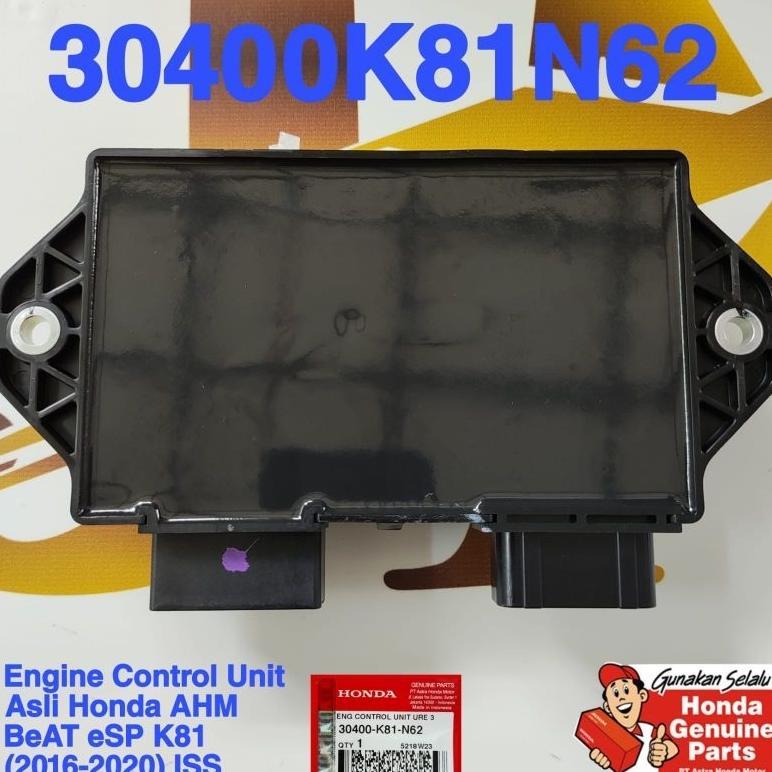 Ecu Atau ECM Beat eSP 2016-2019 Ori Honda AHM 30400K81N62