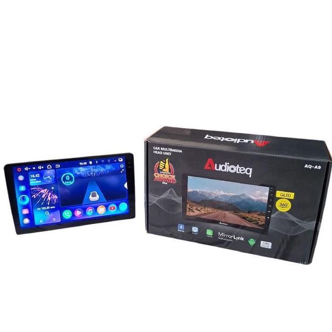 ZYL Head Unit Android 9 Inch Audioteq AQ-A9 Ram 3+32 4G Support 360+sim Card