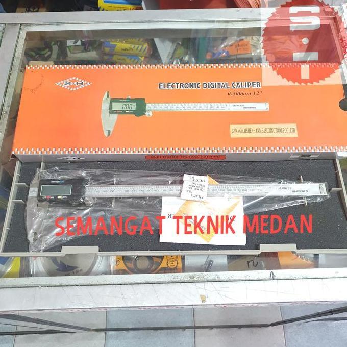 BEBAS ONGKIR - 12" SKETMAT VERNIER CALIPER JANGKA SORONG SIGMAT DIGITAL 12" 0 - 30cm