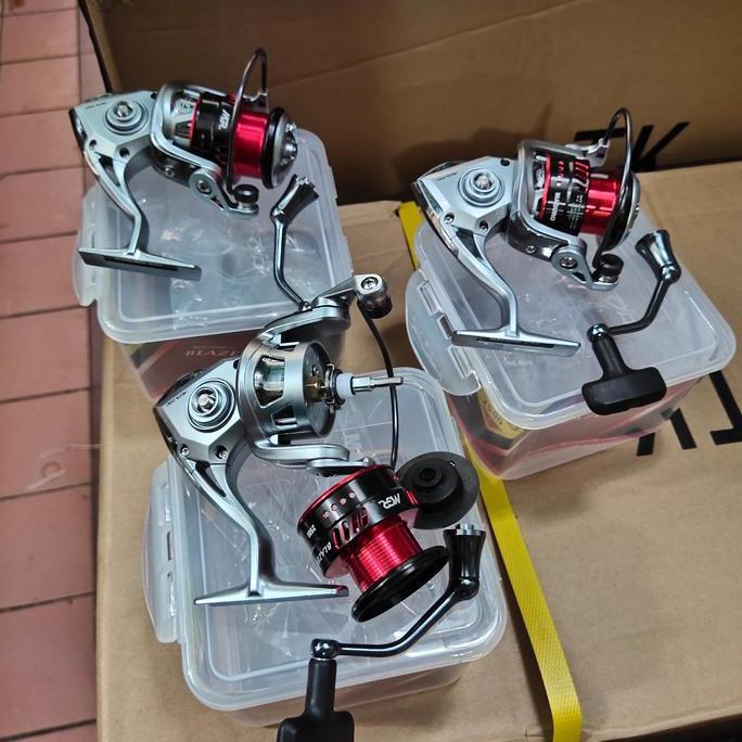 Procedere- Reel Maguro Blazer 2000 2500 3000 Power Handel