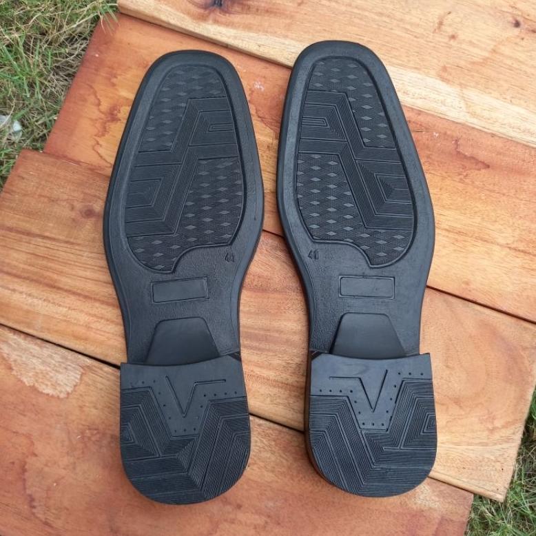 URBANESPACE SOL SEPATU PANTOFEL DINAS SECURITY FORMAL LENTUR EMPUK KHUSUS SEPATU PANTOFEL PRIA LAKI 