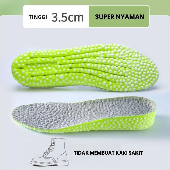 Sol Sepatu Peninggi Badan / Insole Peninggi Badan /  Insole Tambah Tinggi Pria & Wanita / Sol Sepatu