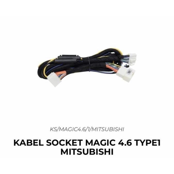 Kabel Soket Processor Cello DSP Magic 4.6 Untuk Mitsubishi