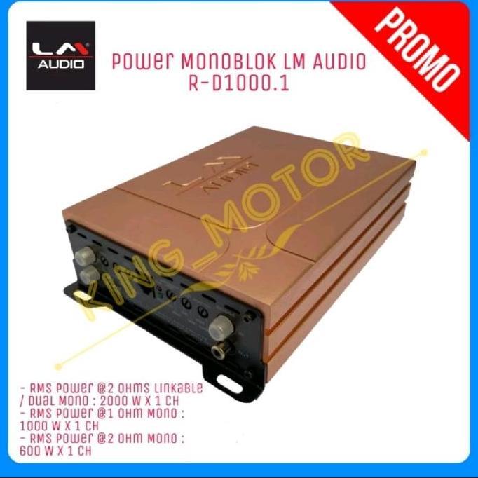 Power Monoblok LM Audio R-D1000.1