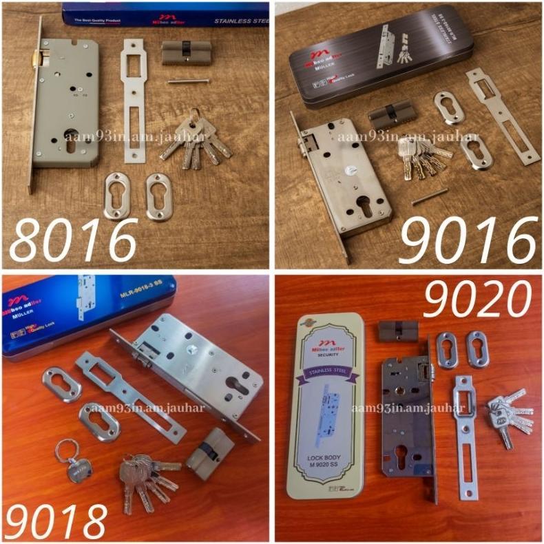BODY PELOR MEREK MULLER kunci pintu kupu tarung pelor handle tarikan gagang pintu rumah stainless