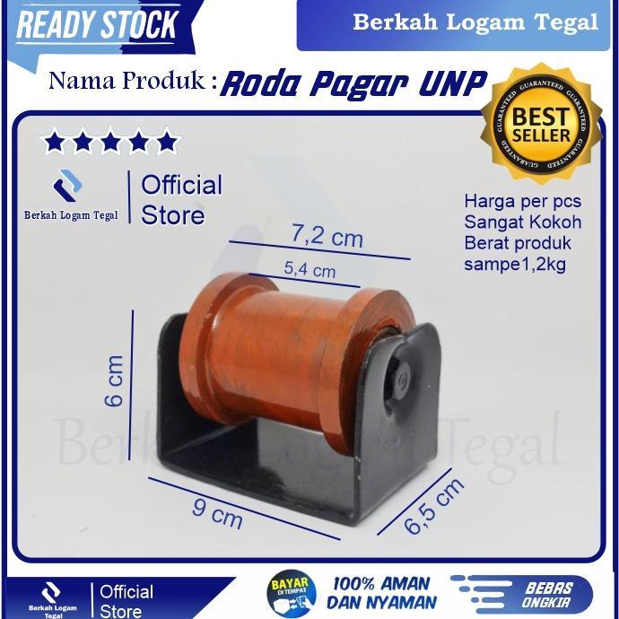 Roda UNP / roda besi gerbang pagar pintu besi cor grosir