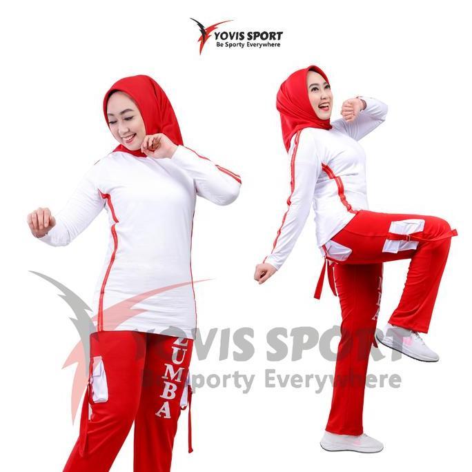 Setelan  Zumba By Yovis Sport