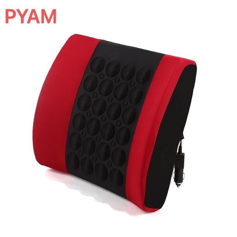 Terbaru Alat Pijat PYAM Untuk Kursi Mobil Pijat Listrik Spons Lembut Bantal Penopang Pinggang / Bles