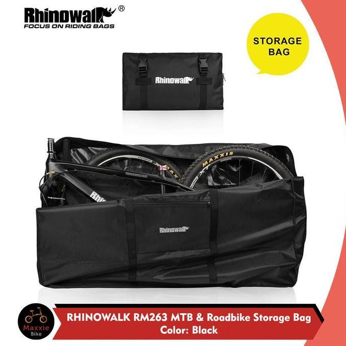 RHINOWALK RM263 Bike Loading Carry Bag 26 27.5 700C - Tas Travelling Jinjing Sepeda Road Bike MTB
