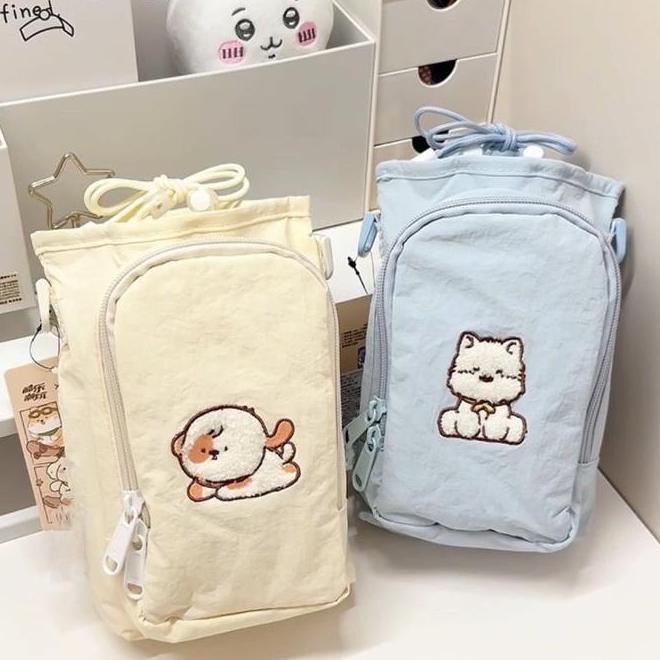 Tas Botol Tumbler Untuk Kapasitas Besartas Selempang Multifungsi Anti Airas Selempang Berlapislapis 
