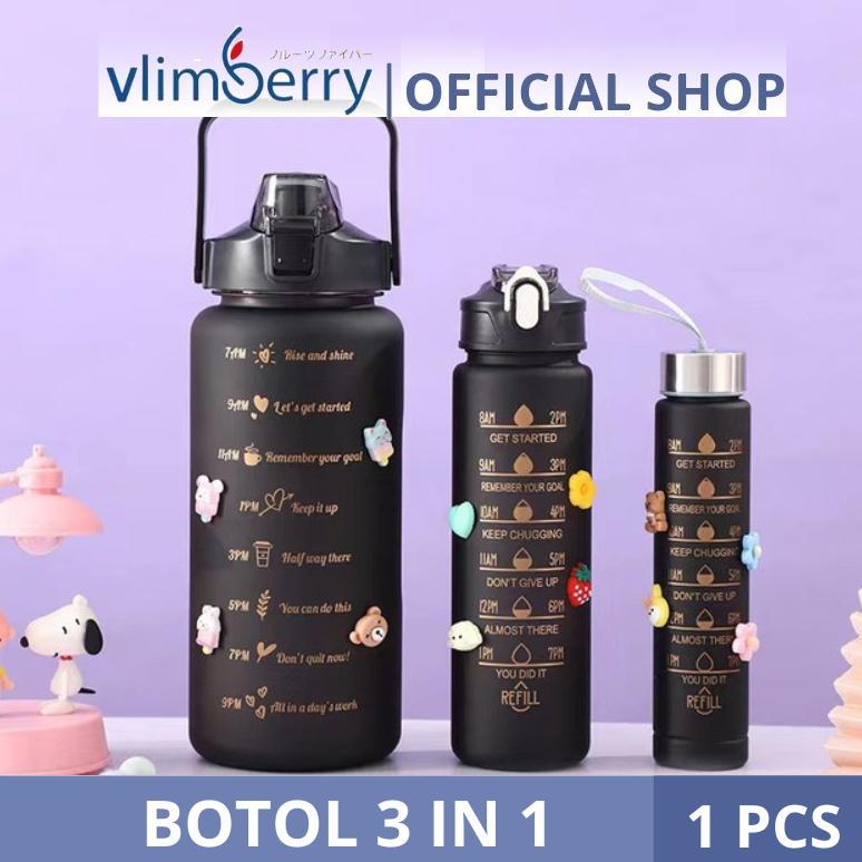 Botol Minum 3 IN 1 2Liter + 900ml + 350ml