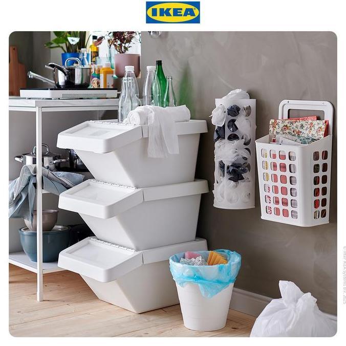 Deoch- Ikea Variera Tempat Kantong Plastik Putih