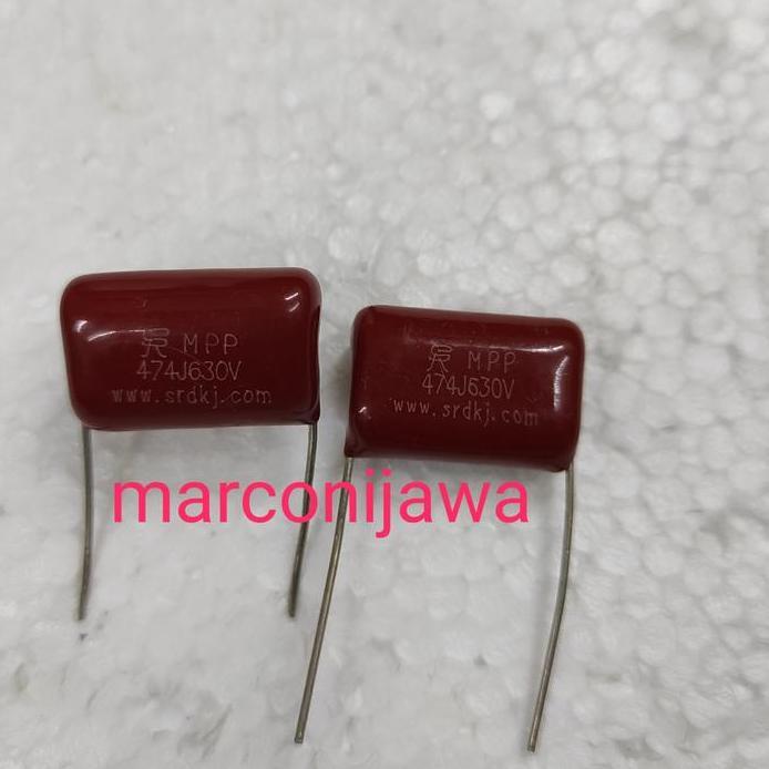 capasitor milar 474K 630V 0.47uf 470nf