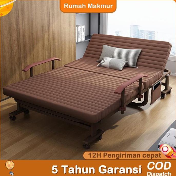 C_BAGASJAYA77 - RM-1 RANJANG LIPAT TEMPAT TIDUR LANSIA TEMPAT TIDUR ORANG TUA  PORTABLE MULTIFUNGSI 