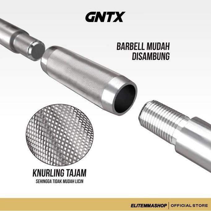 Whygym- Genetix Fit Chrome Dumbbell Set 50Kg Alat Fitness Barbell Dumbbell, Dumbbell Set, Barbell Se