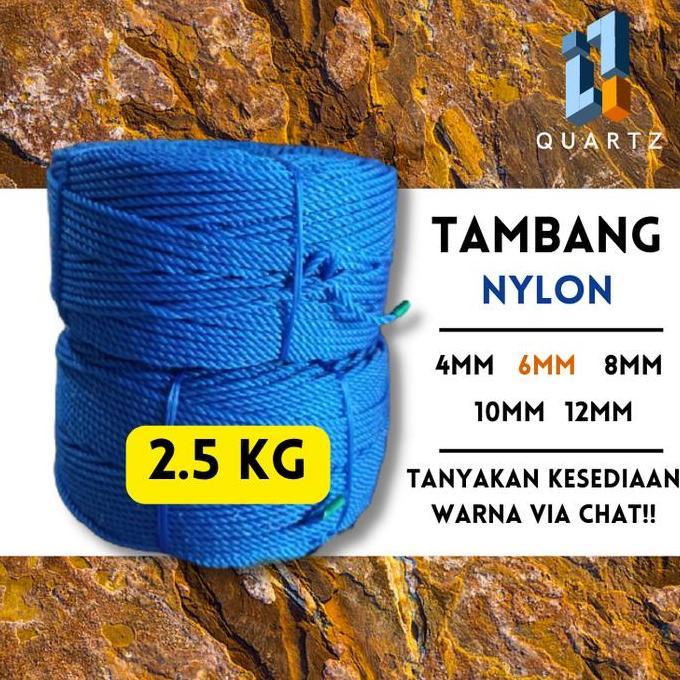 Tali Tambang Plastik 6Mm 2.5 Kg