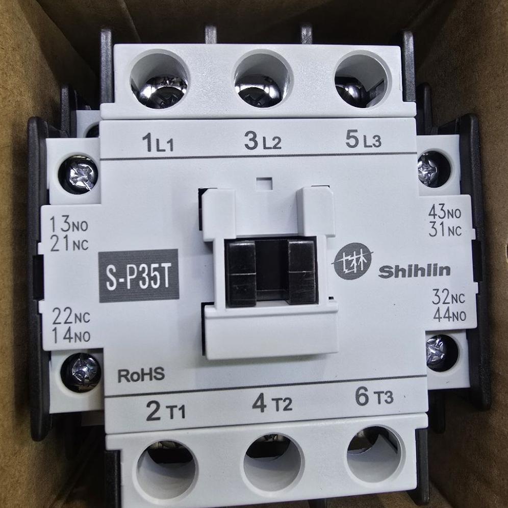 SHIHLIN KONTAKTOR SPT35 3PHASE 220VAC/380VAC CONTACTOR 3PHASE 50A SHIHLIN ELECTRIC DISKON