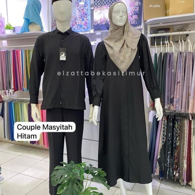 Gamis Basic Masyitah Elzatta Hijab Baju Muslim Couple