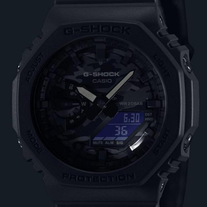 JAM CASIO G-SHOCK GA-2100CA-8ADR / GSHOCK GA2100CA ORIGINAL BERGARANSI