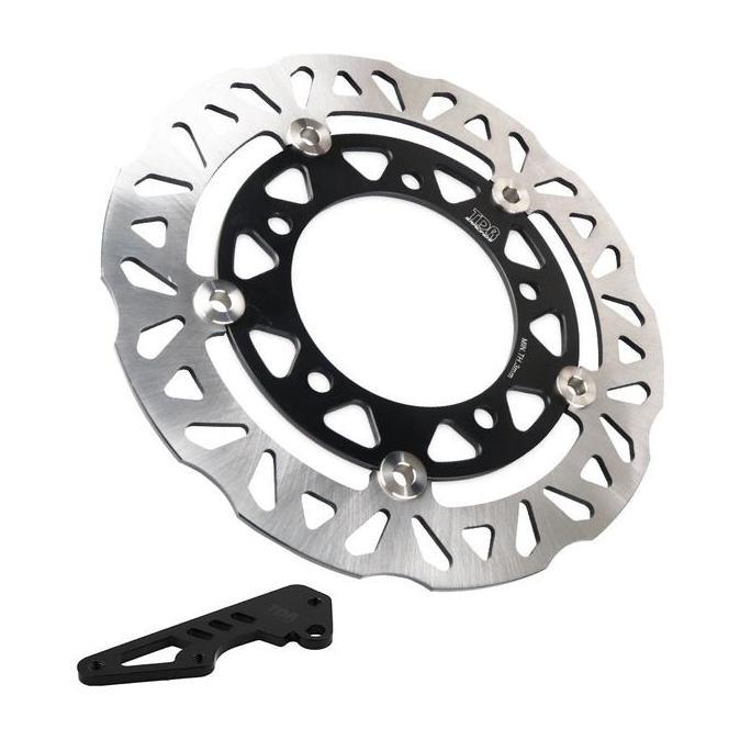 Piringan Cakram Tdr Racing Disc Rotor Floating Front 260Mm Motor Pcx 160 + Bracket Abs 2022