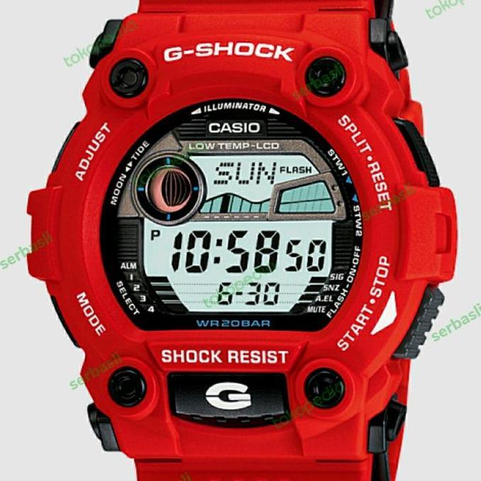 JAM CASIO GSHOCK G7900 / G-7900A-4DR DIGITAL ORIGINAL BERGARANSI