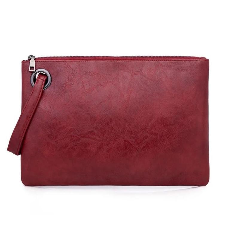 FAVORIT Tas Tanga Clucth WanitaKekinian Tas Hp /Kosmetik Uang pouch ring jumbo KEKINIAN