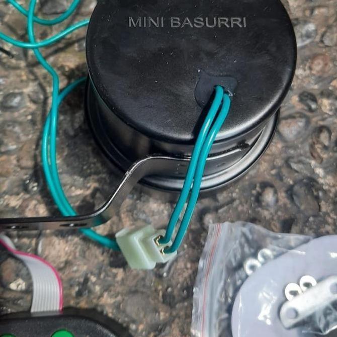 Urboydua3 - 1 Set Original Mini Basurri 8 Nada Mobil Truk Klakson Horn Telolet Stecu Basuri Tombol 1