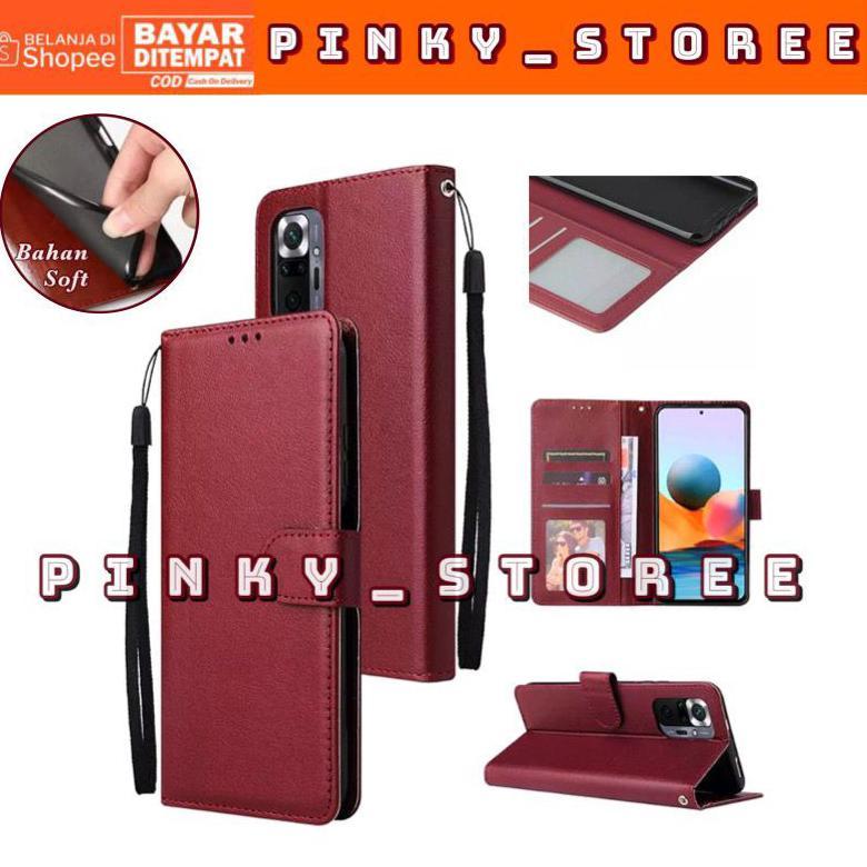 Termurah / Hot Sale Leather Case Oppo A5I Pro A5X A5 2025 A5Pro A3X A3Pro A60 A18 A38 A58 A78 A77S A