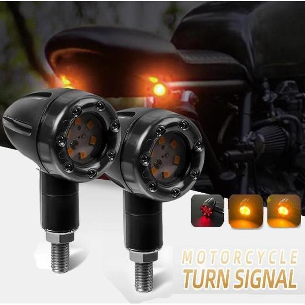 Lampu Sen Sein Led Motor Custom Harley Sportster Retro multifunctional