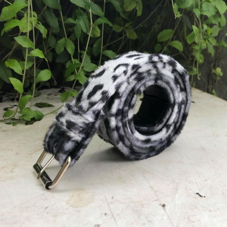 Original Ikat Pinggang Leopard | Belt Leopard L Beber Leopard Punk | Unisex Pria Wanita L Gesper Ske