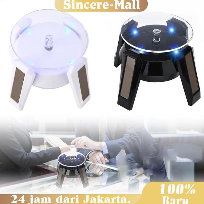 FERAYPO Solar Display Stand Putar Stand Display Putar 360 Solar Display Putar