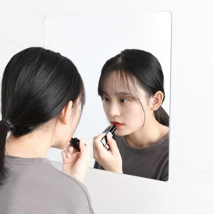 MIMUNASA stiker cermin kaca mirror cermin stiker dinding stiker cermin akrilik