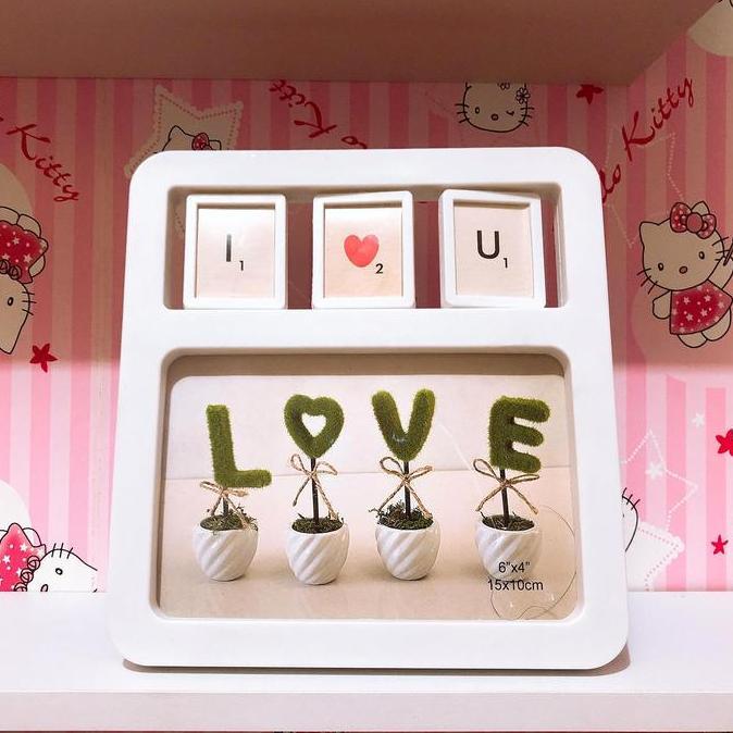 Bingkai  Foto  Kecil 4 Frame / Frame Minimalis 4 Frame Kecil Model Meja