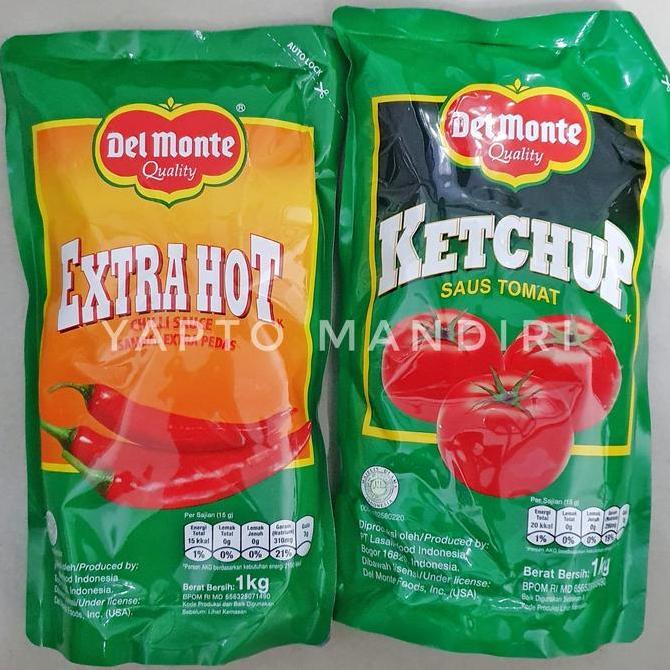 DELMONTE Sambal/Saos Tomat 1KG Refill