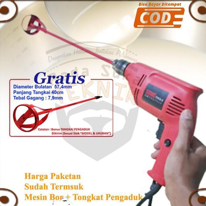 Murah Mesin Bor Pengaduk Adonan Adukan Mixer Adukan Pukis Donat Terigu Martabak