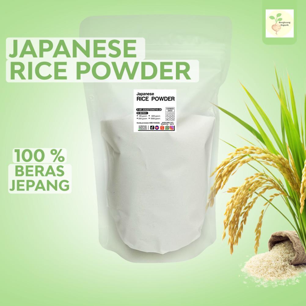 Ready Stock Bubuk Beras Jepang 1Kg - Halus, Serbaguna, Kulit Sehat