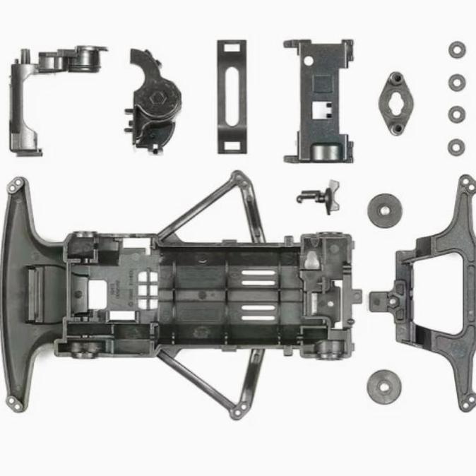 Tamiya Set Chassis Super Fm Carbon Reinforced 95239 Sfm Chassis