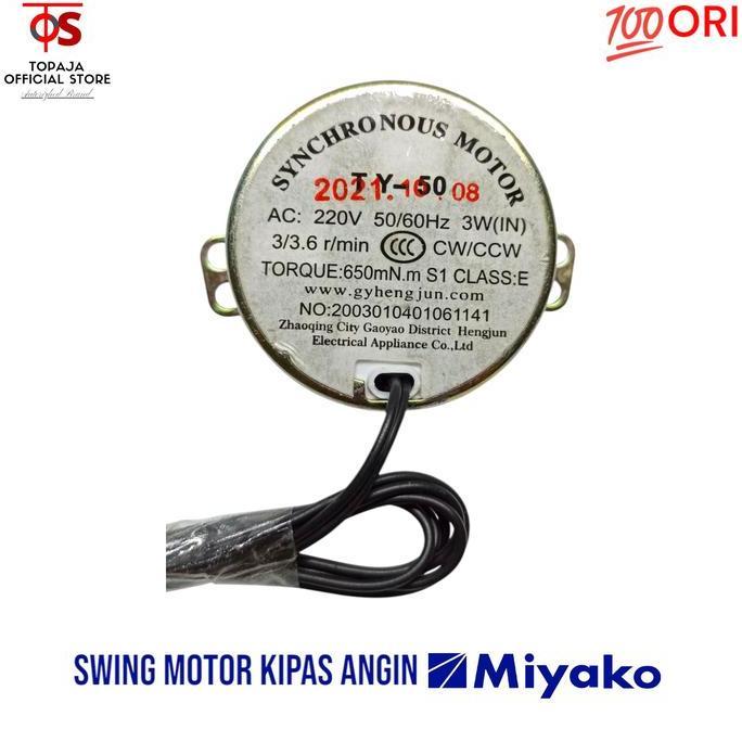 TERBARU|TERMURAH|BARU|PREMIUM|ORIGINAL|GARANSI|DISKON|PROMO SYNCHRONOUS MOTOR MIYAKO - SWING MOTOR K