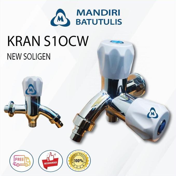 Kran Cabang Shower Double - Kran Bak Kamar Mandi Plastik -Kran Shower