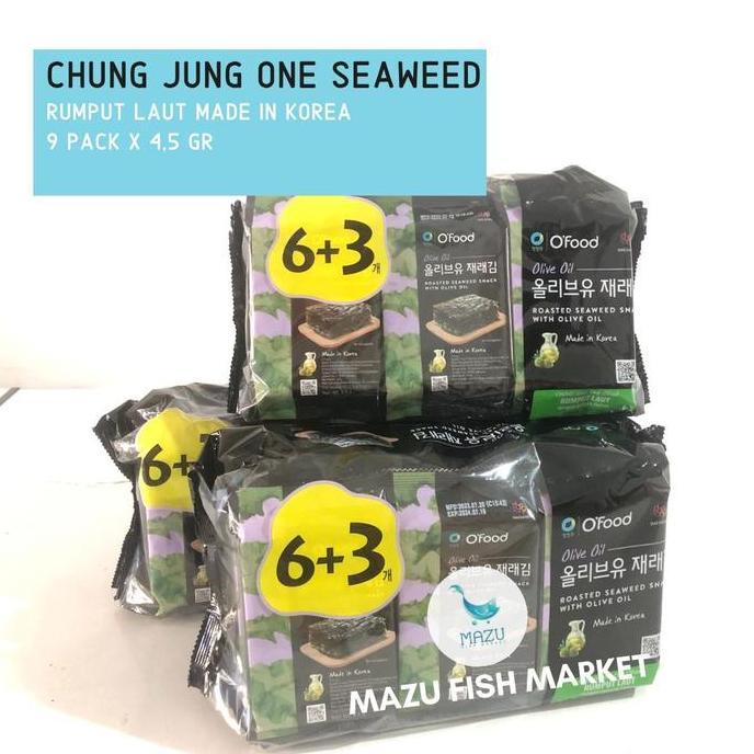 Evardoqueen - Chung Jung One / Daesang Nori Seaweed With Olive Oil