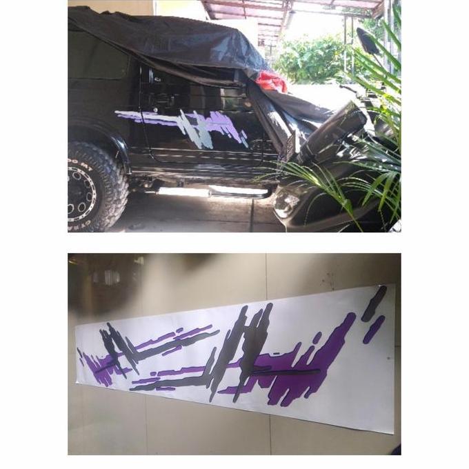Sticker Stiker Body Suzuki Katana Pistol Tahun 1997