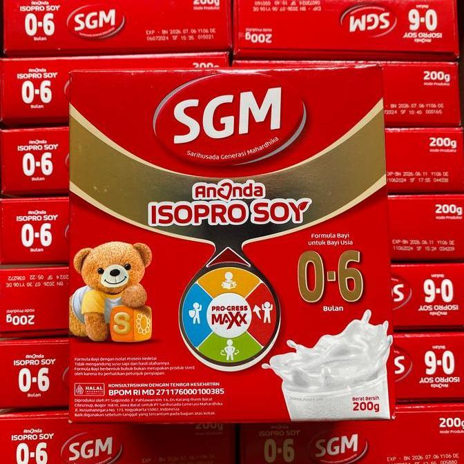 Kordesan - Sgm Isopro Soy 0-6 bulan 200gr
